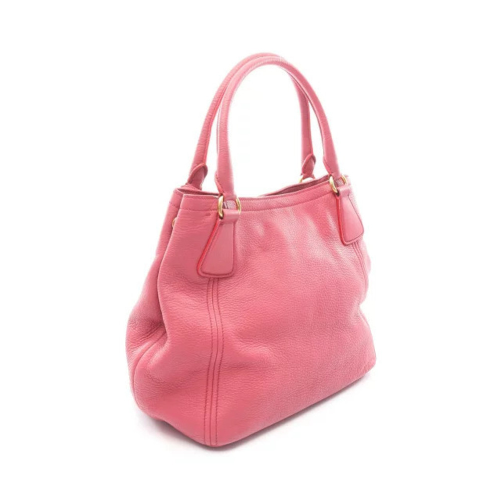 Prada pink DAINO VIT handbag leather